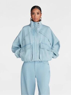 KBB by KAHLANA x TARGET Women's 'The Denim Bomber Jacket' S XL NWT